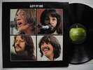 BEATLES Let It Be LP 1970 UK PCS 7096 red apple 2U/2U EX