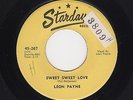 '56 STARDAY Rockabilly LEON PAYNE Sweet Sweet Love/Prisoner's Diary M- HEAR