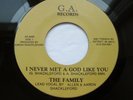 THE FAMILY SHACKLEFORDS DETROIT GOSPEL - I NEVER MET A GOD LIKE YOU EX+ GA