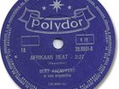 1961 BERT KAEMFERT 78 RPM Record. Afrikaan Beat