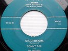 SONNY ACE & TWISTERS Chicano R&R R&B 45 SO LONELY / OH LITTLE GIRL JR591