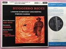 RUGGIERO RICCI & GAMBA Bizet/Sarasate Ed3 Decca WB SXL 2197 UK-1960s LP NM-