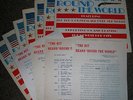 US ARMY 1968 POP MUSIC RADIO RECORDS - 7 LPs with Cuesheets & Press Release NICE