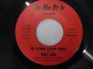 BABY LOVE CHARLES & SOUL BLASTERS Is Your Love Real De Mo Rr Is FUNK 45 7