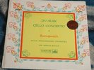 DVORAK CELLO CONCERTO UK LP HMV ASD 358 ROSTROPOVITCH SEMI- CIRCLE