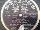 T787 VASA PRIHODA DVORAK & TCHAIKOVSKY VIOLIN RECITAL 78 RPM POLYDOR