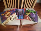 THE CRAMPS - 3 X 12'' SINGLES ALL ORIG UK 1ST PRESSING - ALL EXCELLENT CONDITION