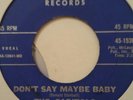 The Capitols - don't say maybe baby