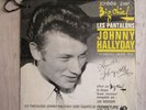 RARE DISQUE SOUPLE  PUBLICITAIRE  BIG  CHIEF JOHNNY HALLYDAY