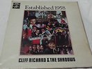 LP RECORD CLIFF RICHARD AND THE SHADOWS SIGNED