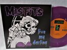 Misfits Live My Darling EP Purple  Wilson Center 1982 Necros Ramones Hardcore