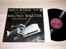 BRUNO WALTER LP BRUCKNER SYMPHONY NO. 9/NL PHILIPS STEREO