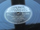 JERRY LEE LEWIS   UK  1958  LONDON  78  GREAT BALLS OF FIRE  /  MEAN WOMAN BLUES