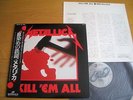 METALLICA – KILL ‘EM ALL  Japan obi