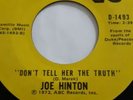 Northern Soul Joe Hinton Don't tell her the truth deep Soul Funk Mod RnB