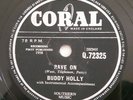 Buddy Holly 'Rave On' / 