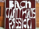 J. S. BACH  * Matthew Passion * Eterna 4 LP * ED 1 * Mauersberger * Gewandhaus