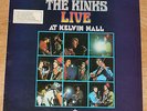 THE KINKS LIVE AT KELVIN HALL 1987 REISSUE UK LP PRT/PYE RECORDS NSPL 18191