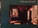 Nick Drake Five Leaves Left 1976 Antilles LP AN-7010 A-2 B-1 Kendun TI VG+