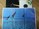 PINK FLOYD - DARK SIDE OF THE MOON LP SHVL 804 HARVEST 1973 + POSTER/STICKER VG