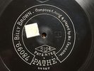 MURDERED MUSIC HALL STAR HARRY FRAGSON - ‘BILLY BROWN’ RARE 1913 PATHE  DISC