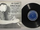 SCARCE 1953 10” JAZZ LP - ART FARMER and CLIFFORD BROWN w THE SWEDISH ALL STARS