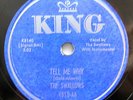 THE SWALLOWS 78 Tell me why / Roll roll pretty baby KING DOOWOP vs7