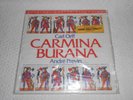 LP- CARL ORFF,CARMINA BURANA , ANDRE P. (ORIGINAL MASTER RECORDING) / SEALED