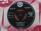 Elvis Presley : All Shook Up / Heartbreak Hotel UK original tri centre RCA 1958