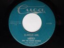 1963 Northern Soul 45 HARVEY & SEVEN SOUNDS Glamour Girl / New York City  CUCA
