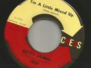 NEW BREED R&B ROCKER- BETTY JAMES-  IM A LITTLE MIXED UP  -HEAR BOTH- 1961 CHESS