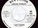 Northern Soul USA Original - Lorraine Chandler - I Can't Change (Demo) ?Hear?