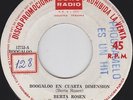 BERTA ROSEN Boogaloo en Cuarta Dimension  SALSA BOOGALOO PERU 45 Listen