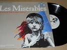 LES MISERABLES original london cast CLEAN rsc 2xLP cameron mackintosh 1985