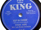 Wynonie Harris 78 Keep on Churnin' / Married woman KING VG++ R&B vs121