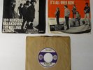 3 VINTAGE ROLLING STONES 45 RECORDS, 19TH NERVOUS BREAKDOWN/IT'S ALL OVER NOW/HE