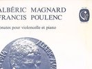 CALLIOPE CAL 1852 - POULENC & MAGNARD - CELLO SONATAS - DROBINSKY / RABINOVITCH