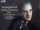 ASD 2518-9 Mahler Symphony No. 5 / Five Ruckert Songs / Barbirolli / NPO 2 LP...