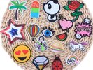 PATCH Aufbügler Aufnäher Abzeichen Bügelbild Aufnäherbild Logo Kinder SET SETS ?