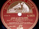 78 RPM x 3 – Dr. Ludwig Koch – Songs Of British Birds (1953)