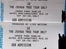3 Tickets U2 PITCH 1 Croke Park  Dublin The Joshua Tree Tour 22.07