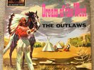 THE OUTLAWS - DREAM OF THE WEST - LP - JOE MEEK - RGM - SIGNED BY CHAS HODGES