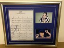 Lily Allen Genuine Hand Signed/Autographed Songsheet with a Photograph & COA