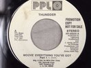 THUNDDER MOOVE' EVERYTHING YOU'VE GOT PPL FUNK BOOGIE 45