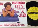 BRENDA LEE:Brenda Lee's Tribute To Al Jolson.RARE Aussie/OZ 4 trk 7