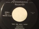 SOUTHERN NIGHTINGALES He's The God I Need 45 Accusound Memphis black gospel hear