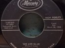 Teddy Reynolds | R&B Black Rocker  45 | Sad & Blue / Puppy Dogs | Mercury