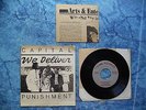 VERY RARE private press PUNK KBD orig CAPITAL PUNISHMENT - WE DELIVER 45 EP + PS