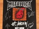 Metallica - Signed St Anger 12