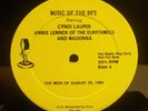 Madonna, Cyndi Lauper, Annie Lennox Music of the 80's 2LP RARE PROMO